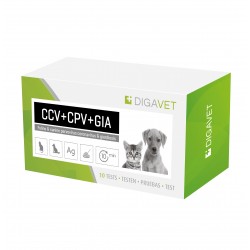 CPV / CCV / GIARDIA Ag - Kit de diagnostic - Boite de 10